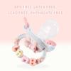 CutiePlusU Large-Size Pacifier with Big Shield, White view 3