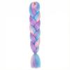 ZXTGBQ 2-Piece 24-Inch Jumbo Braid Extensions, Kanekalon Synthetic Hair, 3-Color Blend view 2