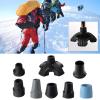Replacement Walking Cane Tips, Rubber Tip, Black, 16/28 mm (1940B, 19 mm) view 2