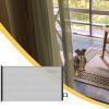 Retractable Stair Safety Gate, No-Drill Child and Pet Gate for Stairs, Kitchen, Patio, and Fireplace view 3