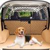 Dog Car Barrier Safety Net with Adjustable Straps view 3