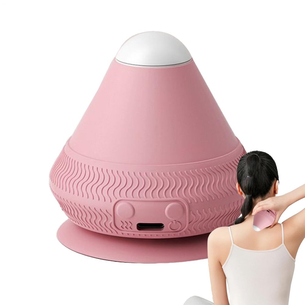 Electric Massage Ball with Suction Cup and Heat for Deep Tissue Massage