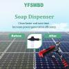 Telescopic Window Cleaning Brush with Squeegee and Soap Dispenser for Solar Panels and High Windows view 4