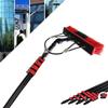 Telescoping Cleaning Brush and Pole Set for Windows and Solar Panels with Water-Feed System view 1