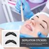 DECHOUS 20-Piece PP Nose Hair Protection Stickers, Black view 4