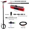 Telescopic Window Cleaning Brush with Squeegee and Soap Dispenser for Solar Panels and High Windows view 2