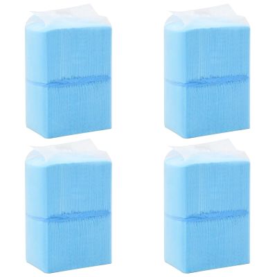 Homgoday 400-Pack Dog Training Pads, Absorbent, 45 x 33 cm, Blue & White, Model 170756