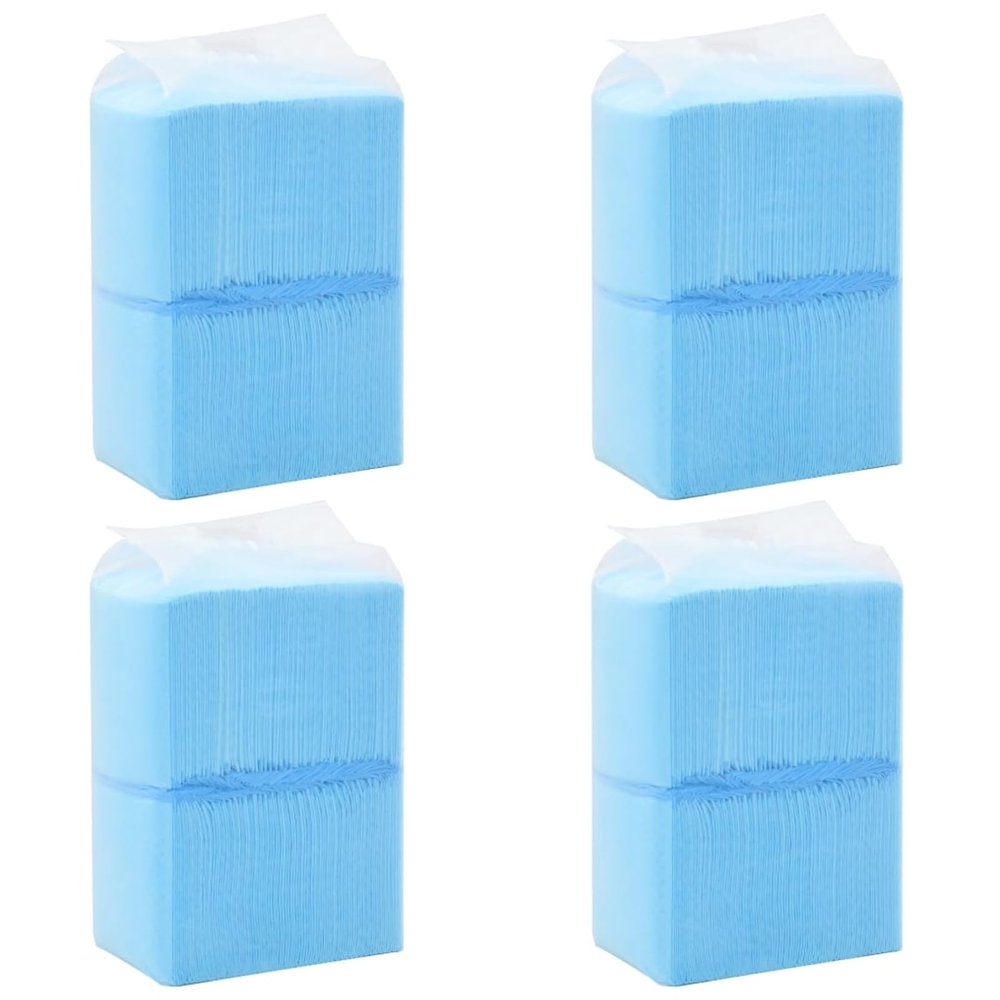 Homgoday 400-Pack Dog Training Pads, Absorbent, 45 x 33 cm, Blue & White, Model 170756