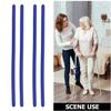 PLAFOPE 4-Piece Flexible Cane Holder Set, Blue view 3