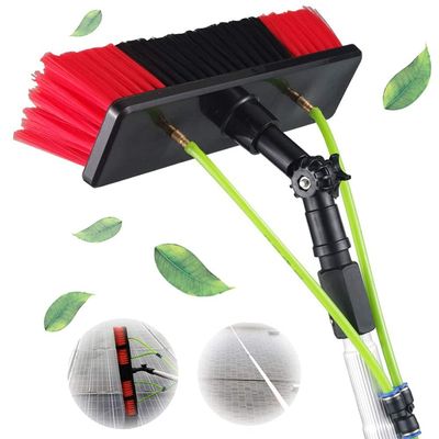 Extendable Window Cleaning Pole Set with Brush Head for Solar Panels