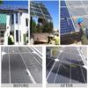 Extendable Window Cleaning Pole Set with Brush Head for Solar Panels view 2