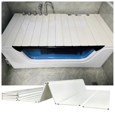 Multifunctional Folding PVC Bathtub Tray, 0.6 cm Thick