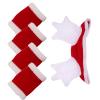 Abaodam Christmas Horse Costume Set with Hat and Plush Leg Protectors view 1