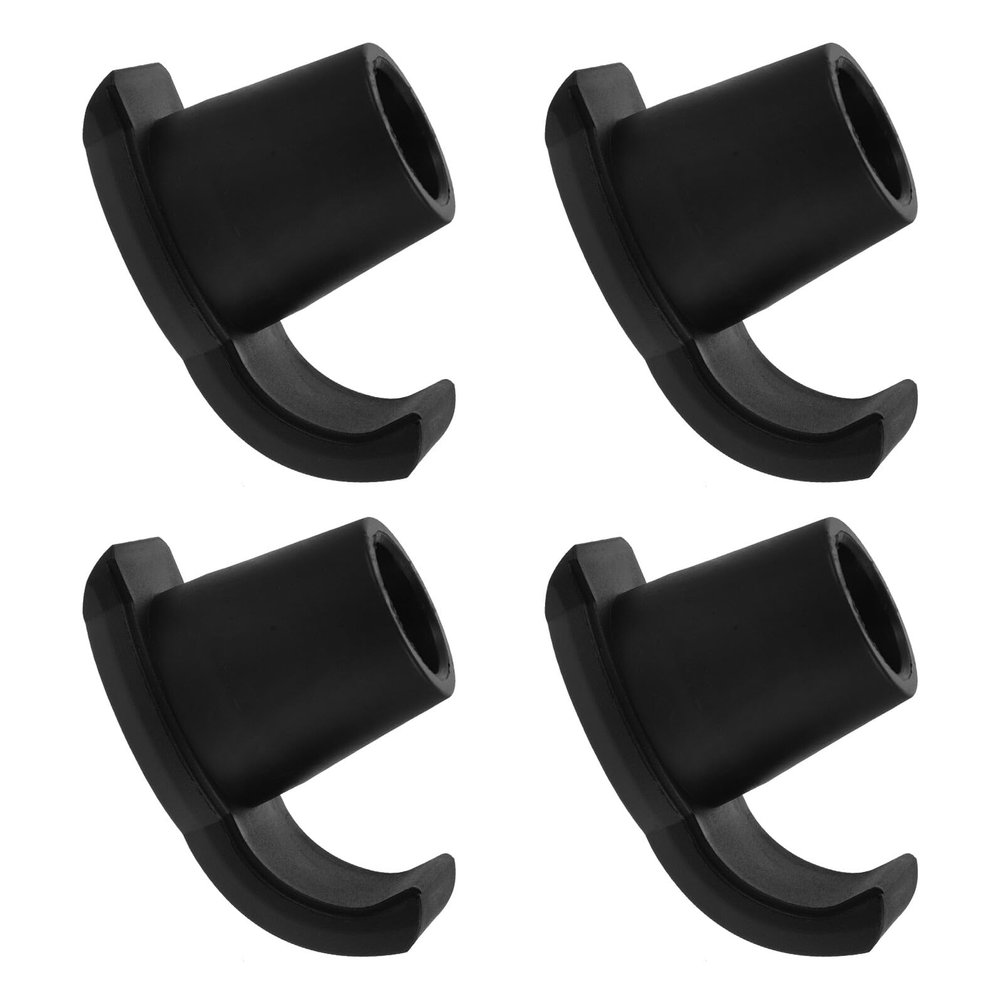 PENIKOKO 4-Piece Walker Ski Glides, Non-Slip Rubber Runners for Walking Sticks and Mobility Aids