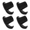 PENIKOKO 4-Piece Walker Ski Glides, Non-Slip Rubber Runners for Walking Sticks and Mobility Aids view 1