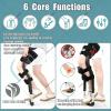 HNBYLMM Hands-Free Knee Crutches for Adults, Adjustable Non-Slip Leg Crutches, Walking Trainer, Max. Load 100 kg view 2