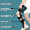 HNBYLMM Hands-Free Knee Crutches for Adults, Adjustable Non-Slip Leg Crutches, Walking Trainer, Max. Load 100 kg view 3