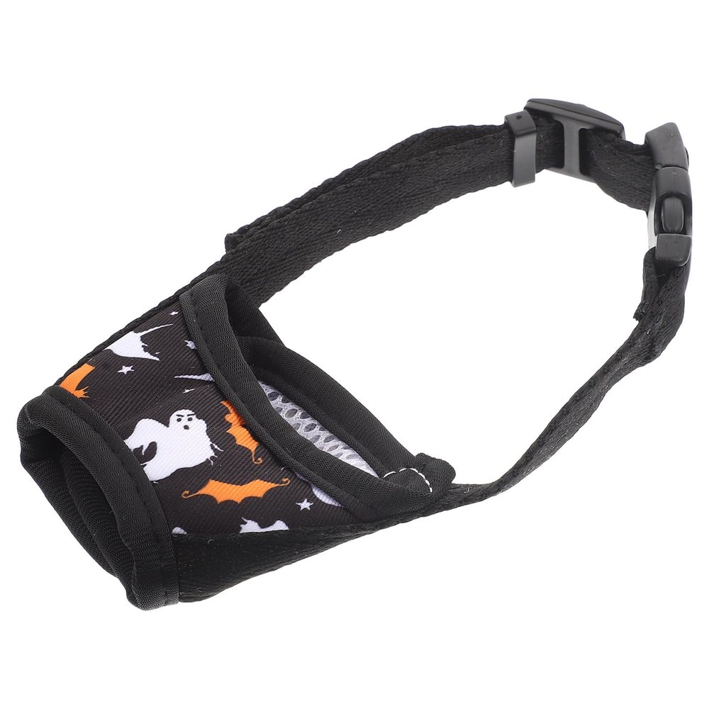 Nylon Dog Muzzle, Breathable, M, Adjustable