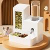 Qcbuegof Automatic Water Dispenser for Small Pets, Leakproof Cage-Mounted Water Holder view 2