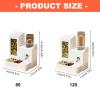 Qcbuegof Automatic Water Dispenser for Small Pets, Leakproof Cage-Mounted Water Holder view 3