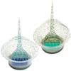 LIFKOME 2-Set Plastic Hair Dye Brushes and Bowls, Reusable for DIY Coloring at Home or in Salons view 1