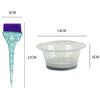 LIFKOME 2-Set Plastic Hair Dye Brushes and Bowls, Reusable for DIY Coloring at Home or in Salons view 2