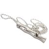 GARVALON Silver Stainless Steel Dog Whistle for Dog Training, with Chain view 1