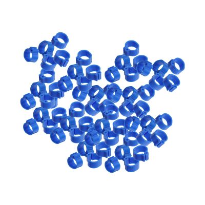 Artibetter Identification Leg Bands, 100 Plastic 10 mm