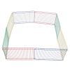 8-Piece Small Animal Playpen for Mice and Hamsters, Iron Wire view 1