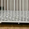 HONITANO Spring-Loaded Latches with Adjustable Height, Easy Installation, 4-Piece Iron Set for Baby and Toddler Beds, White Furniture view 4