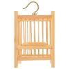 Homoyoyo Small Square Bamboo Insect Cage with Copper, Compact and Portable for Children, for Safely Keeping Grasshoppers and Crickets view 1