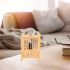 Homoyoyo Small Square Bamboo Insect Cage with Copper, Compact and Portable for Children, for Safely Keeping Grasshoppers and Crickets view 4