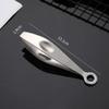 MUCKLILY 3-Piece Stainless Steel Tweezers for Safely Removing Pig Hair and Fish Bones, Silver-Colored view 2
