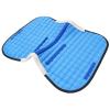 Tomantery Horse Saddle Pad, Breathable 3D-Cut Non-Slip Saddle Blanket, Polyester-Silk Cotton, Blue view 1