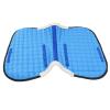 Tomantery Horse Saddle Pad, Breathable 3D-Cut Non-Slip Saddle Blanket, Polyester-Silk Cotton, Blue view 3