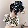 Vayliro Velvet Polka-Dot Scrunchie Hair Tie view 3