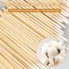 400-Pack 7 cm Wooden-Handle Cotton Swabs, Single-Ended Precision Makeup Applicators view 3