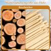 400-Pack 7 cm Wooden-Handle Cotton Swabs, Single-Ended Precision Makeup Applicators view 4