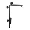 Reptile Lamp Stand with Suction Cups, 5 kg Capacity, Adjustable 23–28.5 cm Width and 40.5–70 cm Height view 1