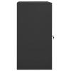 Mengtu Steel Equestrian Saddle Cabinet, Anthracite, 53 x 53 x 105 cm, for Stable and Tack Room, 339606 view 1