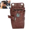 Xiuganpo Barber Scissor Pouch Holster, Large Capacity, Durable Retro Hardware for Salon and Home view 4