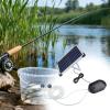 URPIZY 15 W Solar Oxygen Pump with Hose and Air Stone for Aquariums and Fish Ponds view 2