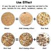 LEWFECBO Bird Food Cleaning Machine, Grain Separator with 2 Containers and Stepless Fan Speed, for Bird Seed, Rice and Peas view 4