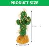 GLEAVI Artificial Reptile Plant for Aquarium and Terrarium, Realistic view 2
