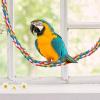 Interactive Colorful Bird Rope Swing Toy view 3