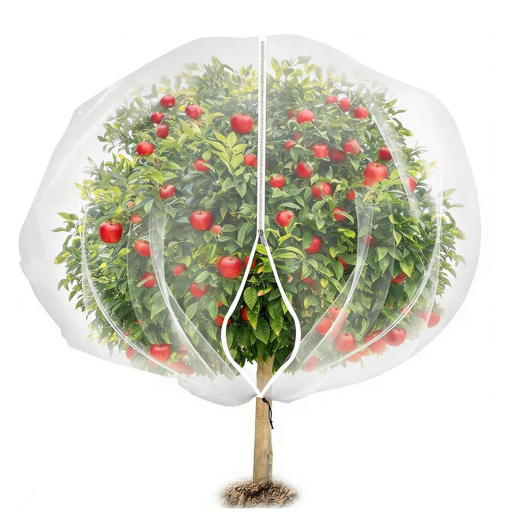 Reusable Breathable Garden Bird Net with Zipper