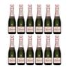 Champagne Lanson Le Rosé Sparkling Wine from France incl. FeinWert E-Book (12 x 0.375 L) view 1