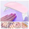 Gel Nail Extension Set, 15 ml, 7 Colors, with UV Lamp, File and Nail Clip view 4