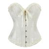 Gothic Corset Dress, Overbust Bustier, Burlesque Costume view 1