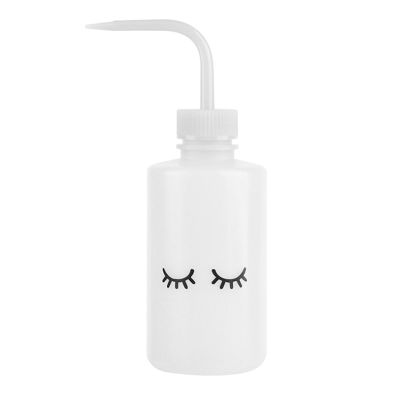 Eyelash Cleaning Bottle with Precision Curved Nozzle